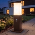 Brilagi - Udendørs lampe med sensor NOVA 1xE27/15W/230V 40 cm IP44 brun
