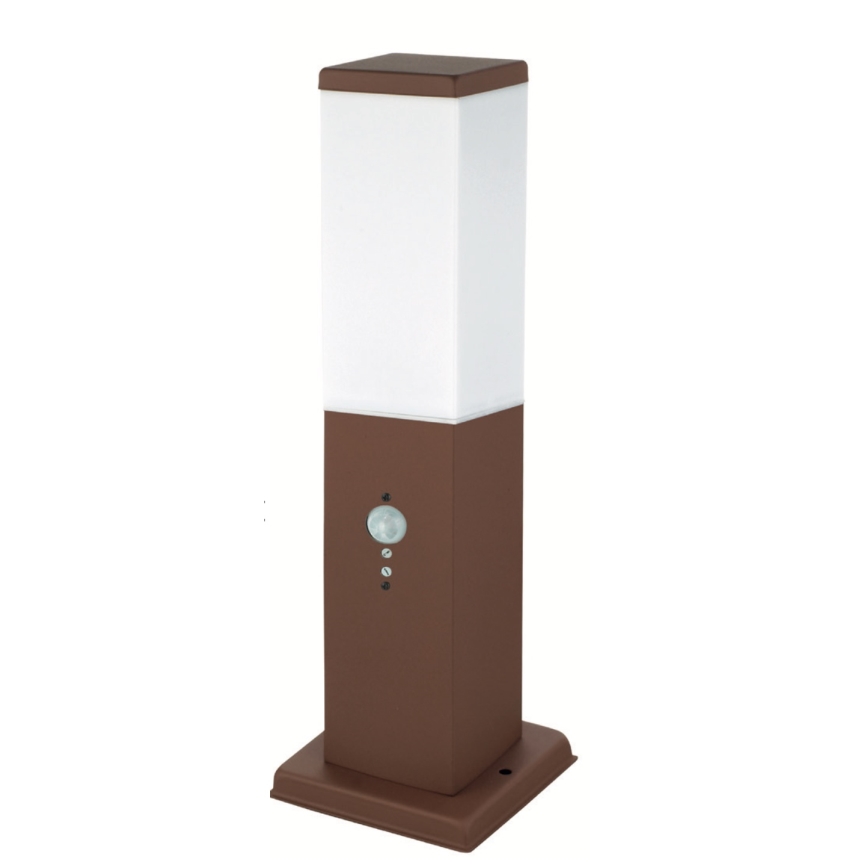Brilagi - Udendørs lampe med sensor NOVA 1xE27/15W/230V 40 cm IP44 brun