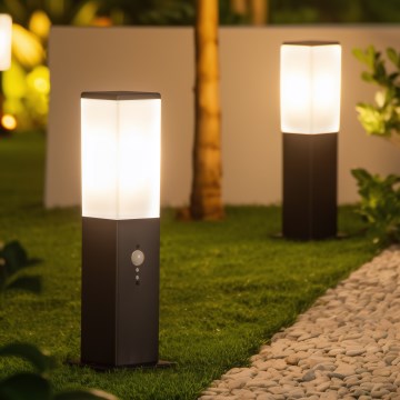 Brilagi - Udendørs lampe med sensor NOVA 1xE27/15W/230V 40 cm IP44 sort