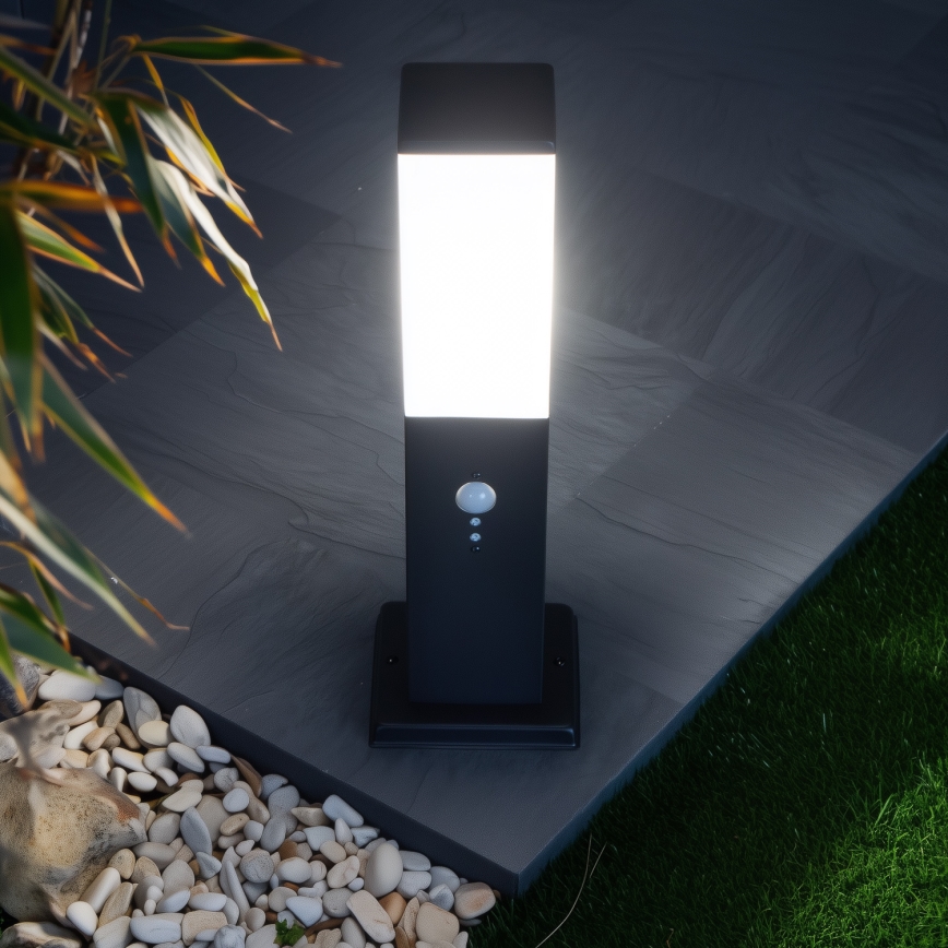 Brilagi - Udendørs lampe med sensor NOVA 1xE27/15W/230V 40 cm IP44 sort