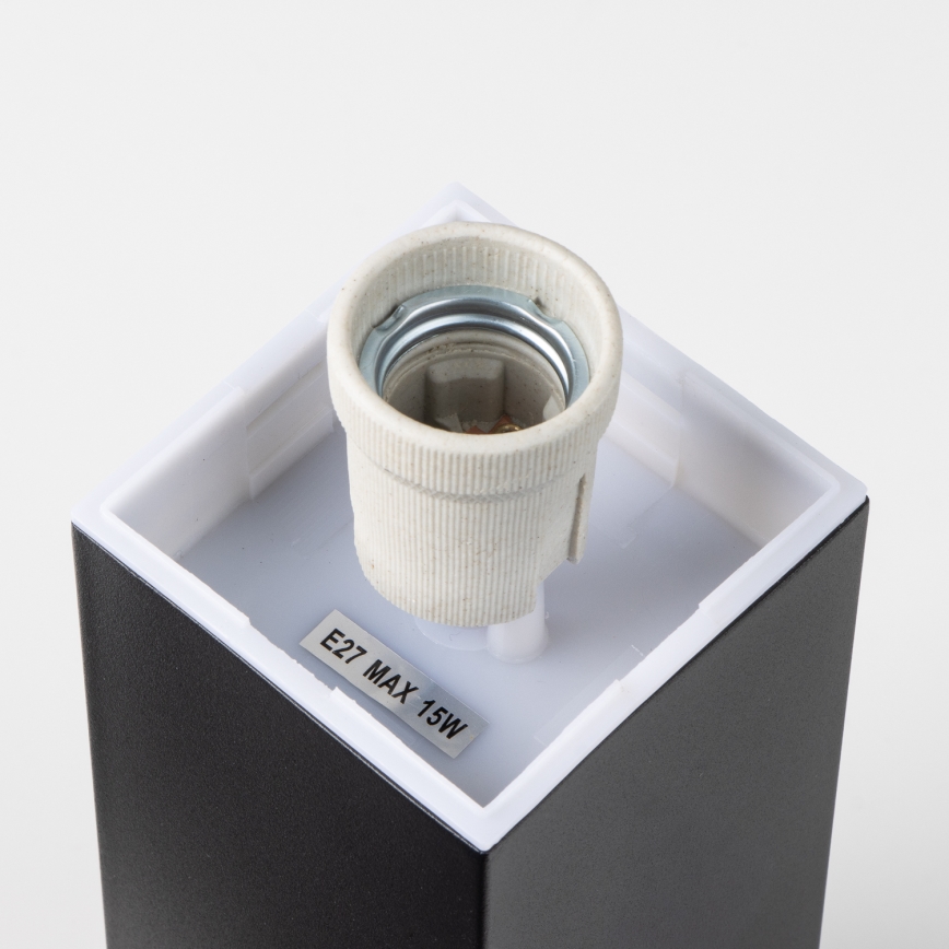Brilagi - Udendørs lampe med sensor NOVA 1xE27/15W/230V 40 cm IP44 sort