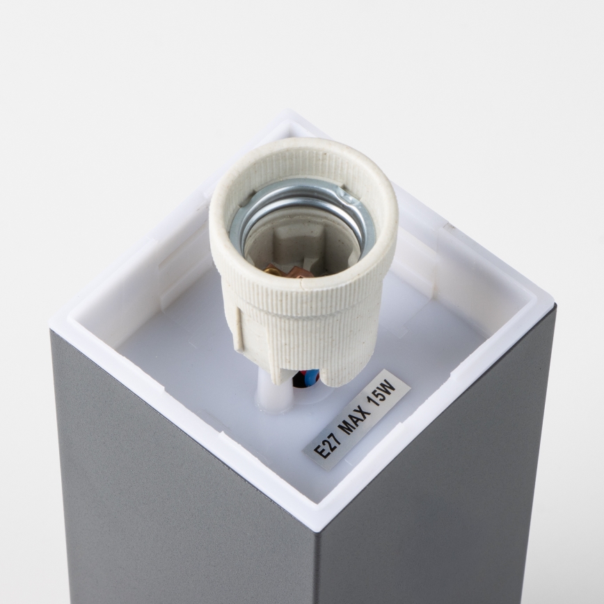 Brilagi - Udendørs lampe NOVA 1xE27/15W/230V 40 cm IP44 antracit