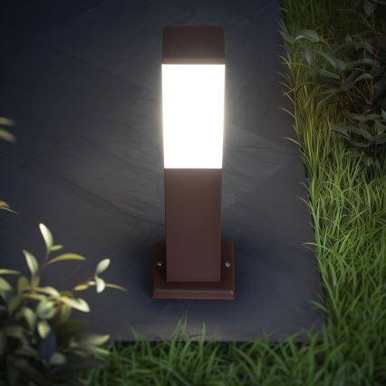 Brilagi - Udendørs lampe NOVA 1xE27/15W/230V 40 cm IP44 brun