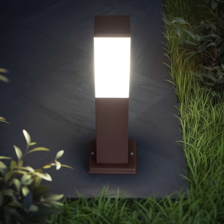 Brilagi - Udendørs lampe NOVA 1xE27/15W/230V 40 cm IP44 brun