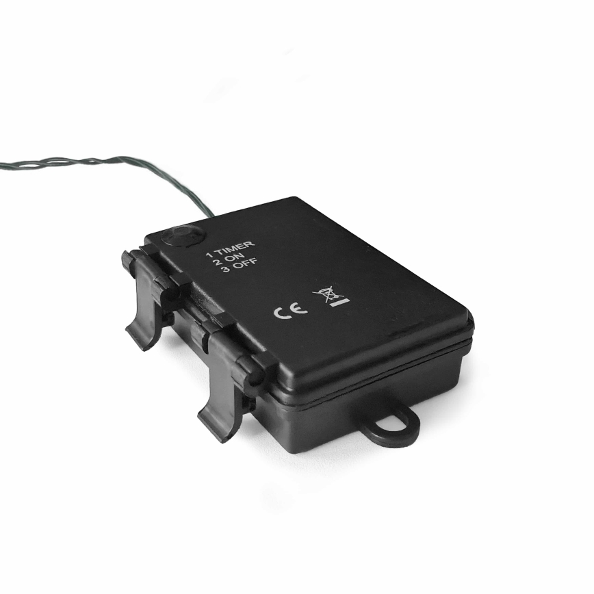 BRILAGI - Udendørs LED-juledekoration GUIRLANDE LED/3xAA 300 cm IP44