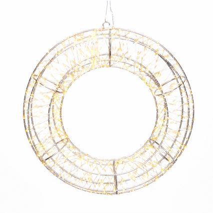 Brilagi - Udendørs LED Julekrans 480xLED/230V IP44