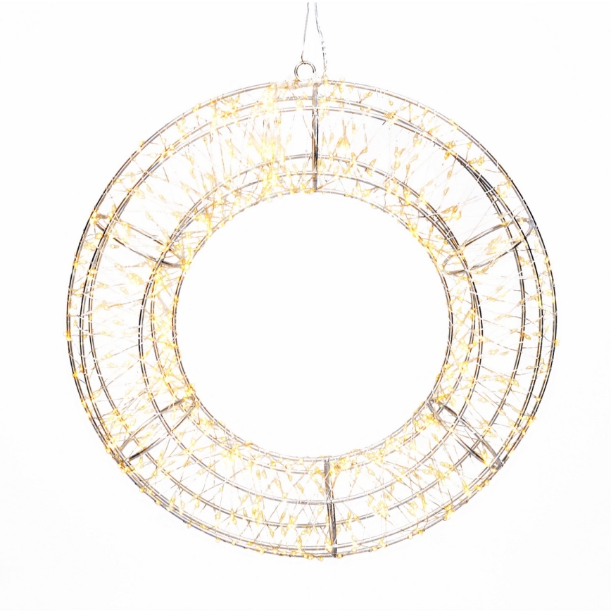 Brilagi - Udendørs LED Julekrans 480xLED/230V IP44