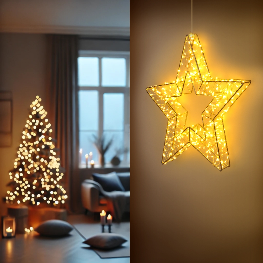 Brilagi - Udendørs LED julestjerne 480xLED/230V IP44