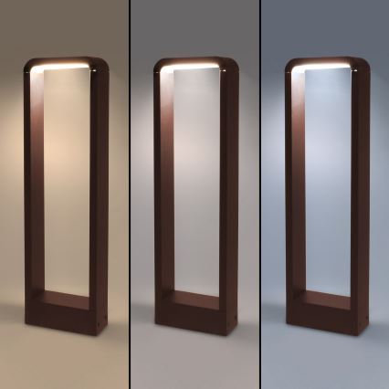 Brilagi - Udendørs LED-lampe BARI LED/7W/230V 3000/4000/6000K brun IP54 50 cm