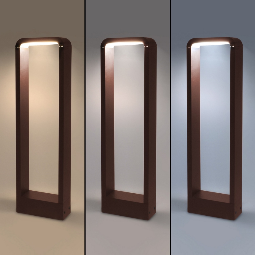 Brilagi - Udendørs LED-lampe BARI LED/7W/230V 3000/4000/6000K brun IP54 50 cm