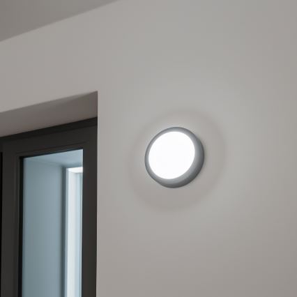 Brilagi - Udendørs LED loftlampe LED/13W/230V diameter 17 cm IP54 antracit