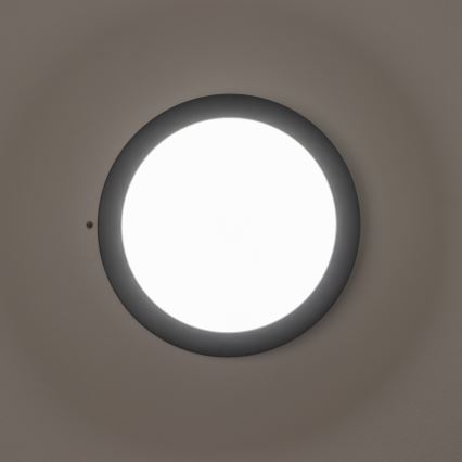 Brilagi - Udendørs LED loftlampe LED/13W/230V diameter 17 cm IP54 antracit