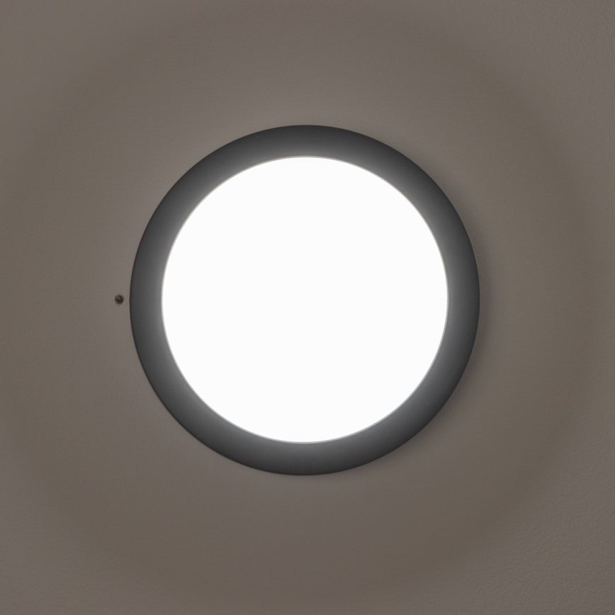 Brilagi - Udendørs LED loftlampe LED/13W/230V diameter 17 cm IP54 antracit