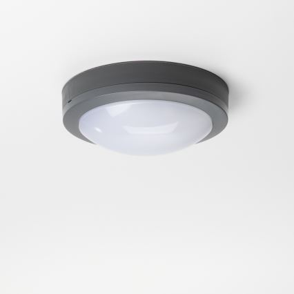 Brilagi - Udendørs LED loftlampe LED/13W/230V diameter 17 cm IP54 antracit