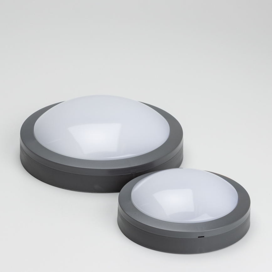 Brilagi - Udendørs LED loftlampe LED/13W/230V diameter 17 cm IP54 antracit