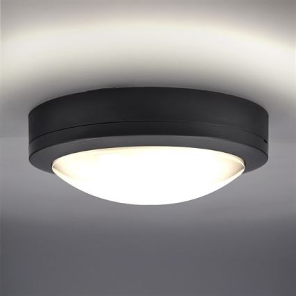 Brilagi - Udendørs LED loftlampe LED/13W/230V diameter 17 cm IP54 antracit