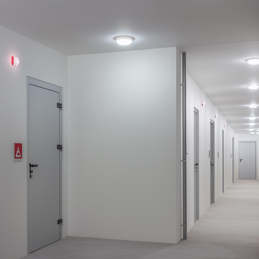 Brilagi - Udendørs LED loftlampe LED/13W/230V diameter 17 cm IP54