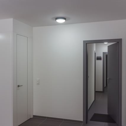 Brilagi - Udendørs LED loftlampe LED/20W/230V diameter 23 cm IP54 antracit