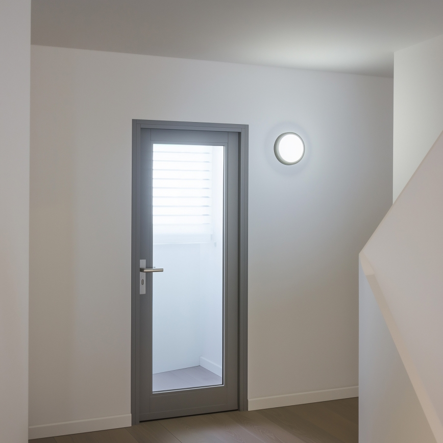 Brilagi - Udendørs LED loftlampe LED/20W/230V diameter 23 cm IP54 antracit
