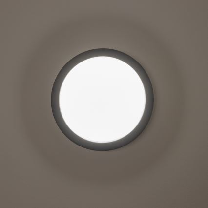 Brilagi - Udendørs LED loftlampe LED/20W/230V diameter 23 cm IP54 antracit