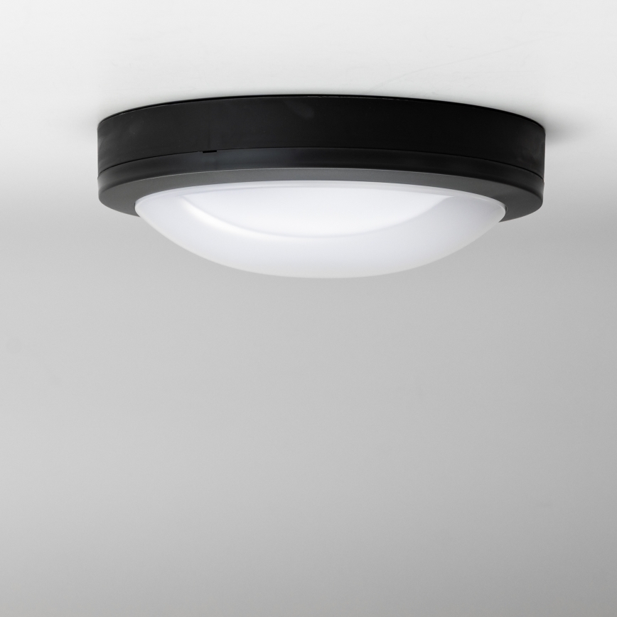 Brilagi - Udendørs LED loftlampe LED/20W/230V diameter 23 cm IP54 antracit