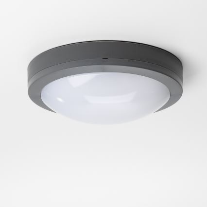 Brilagi - Udendørs LED loftlampe LED/20W/230V diameter 23 cm IP54 antracit