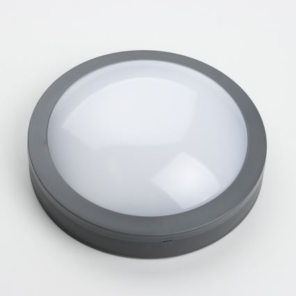 Brilagi - Udendørs LED loftlampe LED/20W/230V diameter 23 cm IP54 antracit