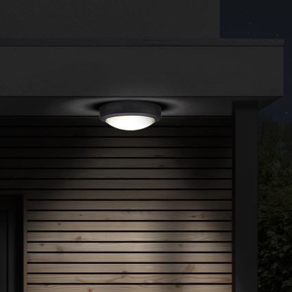 Brilagi - Udendørs LED loftlampe LED/20W/230V diameter 23 cm IP54 antracit