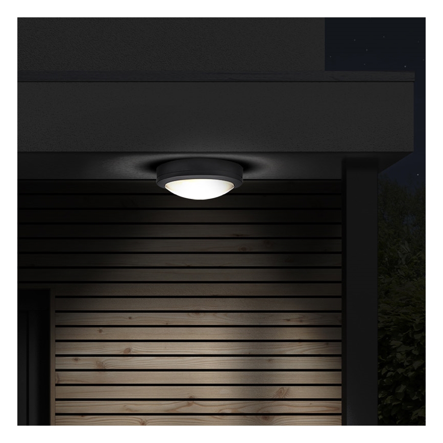 Brilagi - Udendørs LED loftlampe LED/20W/230V diameter 23 cm IP54 antracit