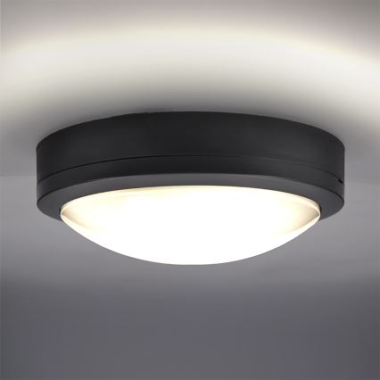 Brilagi - Udendørs LED loftlampe LED/20W/230V diameter 23 cm IP54 antracit