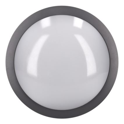 Brilagi - Udendørs LED loftlampe LED/20W/230V diameter 23 cm IP54 antracit