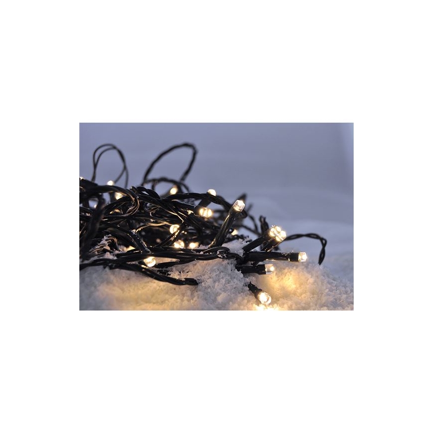 Brilagi - Udendørs LED lyskæde 500xLED/8 funktioner 55 m IP44 varm hvid