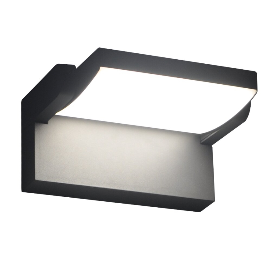 Brilagi - Udendørs LED væglampe ANKLE LED/18W/230V 4000K IP65 antracit