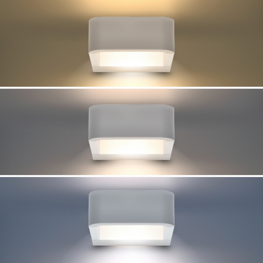 Brilagi - Udendørs LED væglampe BARI LED/7W/230V 3000/4000/6000K hvid IP54