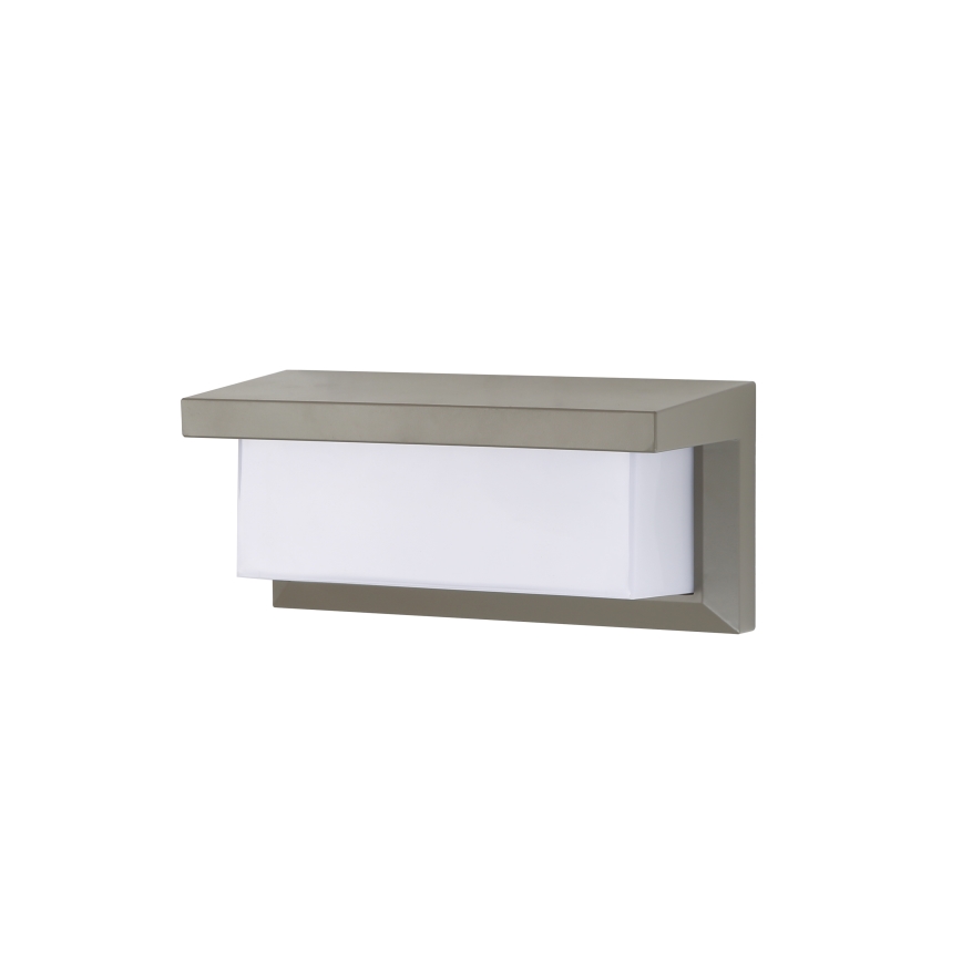Brilagi - Udendørs LED væglampe BRICKY LED/12W/230V grå IP54