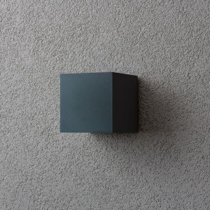 Brilagi - Udendørs LED væglampe CUBE LED/6W/230V antracit IP54