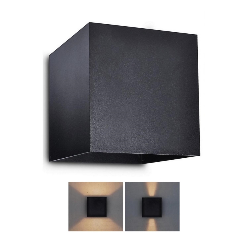 Brilagi - Udendørs LED væglampe CUBE LED/6W/230V IP54