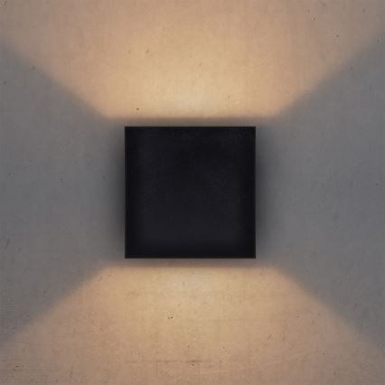 Brilagi - Udendørs LED væglampe CUBE LED/6W/230V IP54