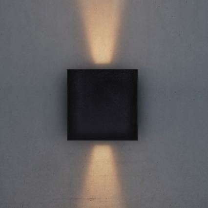 Brilagi - Udendørs LED væglampe CUBE LED/6W/230V IP54