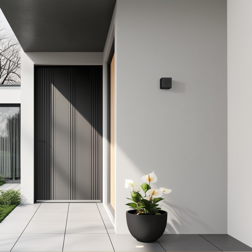 Brilagi - Udendørs LED væglampe CUBE LED/6W/230V IP54