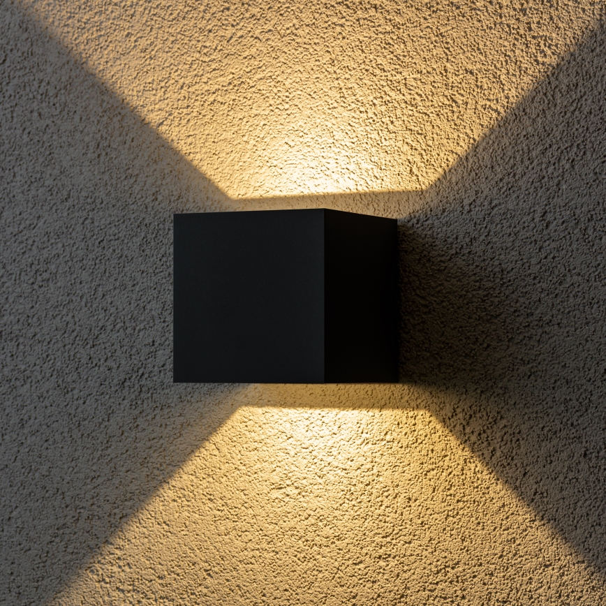 Brilagi - Udendørs LED væglampe CUBE LED/6W/230V IP54