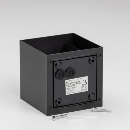 Brilagi - Udendørs LED væglampe CUBE LED/6W/230V IP54