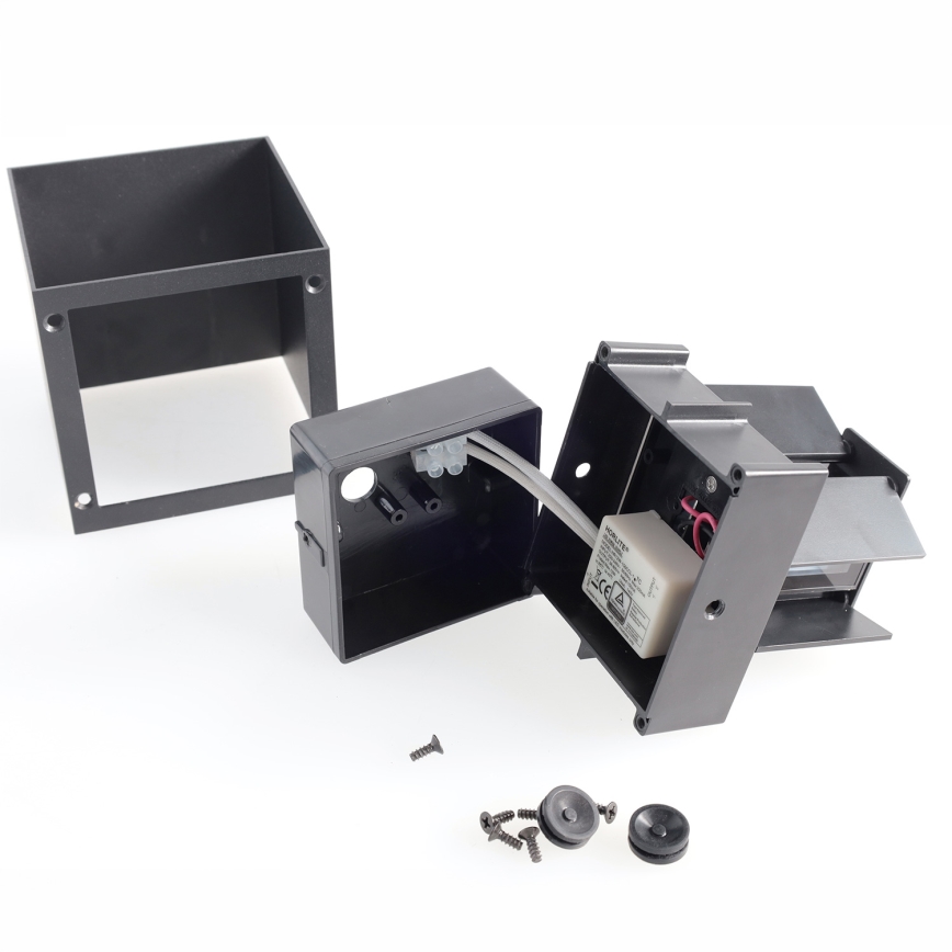 Brilagi - Udendørs LED væglampe CUBE LED/6W/230V IP54