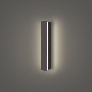 Brilagi - Udendørs LED-væglampe LINEAR LED/8W/230V 4000 K IP65 30 cm antracit