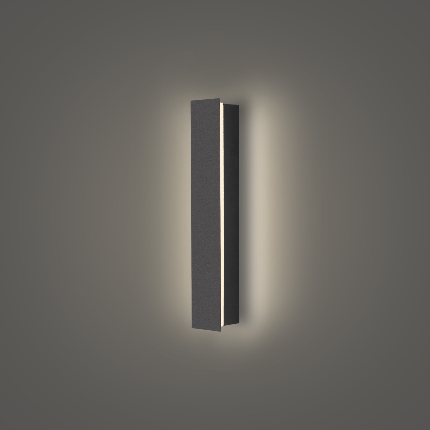 Brilagi - Udendørs LED-væglampe LINEAR LED/8W/230V 4000 K IP65 30 cm antracit