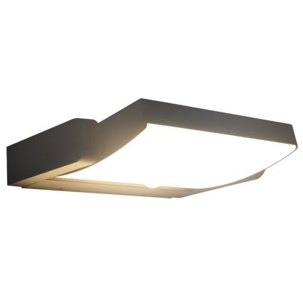 Brilagi - Udendørs LED væglampe med sensor ANKLE LED/18W/230V 3000K IP65 antracit