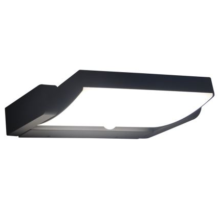 Brilagi - Udendørs LED væglampe med sensor ANKLE LED/18W/230V 4000K IP65 antracit