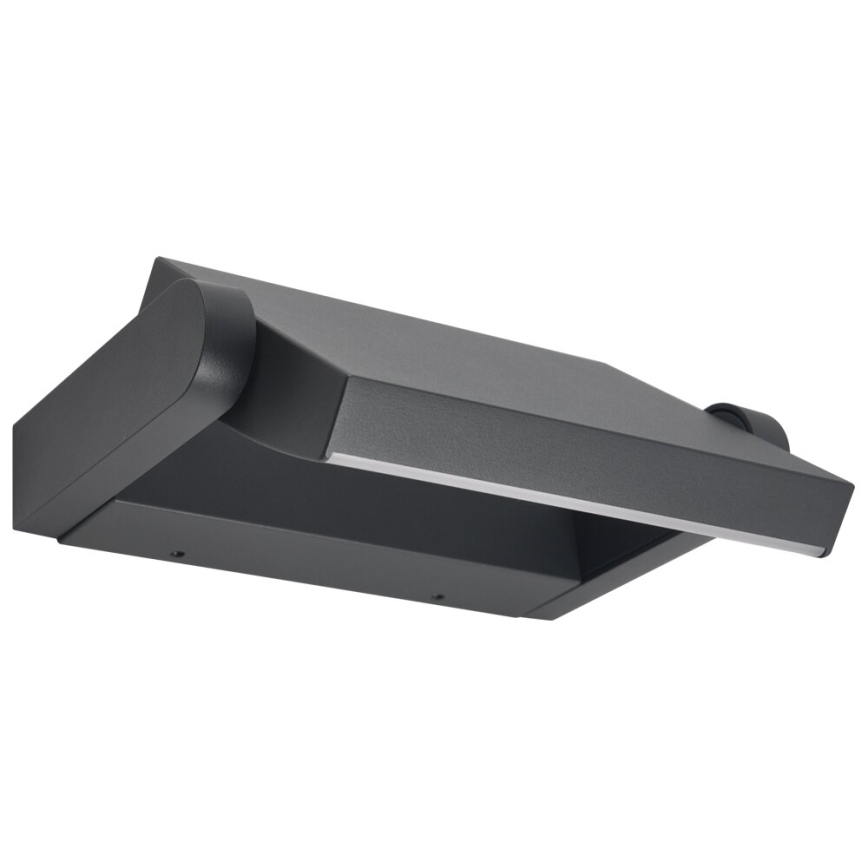 Brilagi - Udendørs LED væglampe med sensor ANKLE LED/18W/230V 4000K IP65 antracit