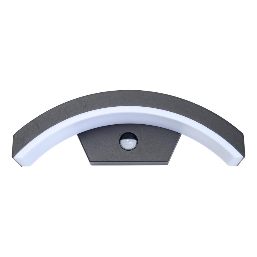 Brilagi - Udendørs LED væglampe med sensor ARCELO LED/8W/230V IP54