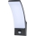 Brilagi - Udendørs LED væglampe med sensor ARCELO LED/9W/230V IP44